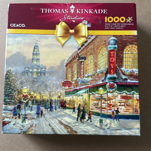 Thomas kinkade holidays puzzle - Picture 2 of 2